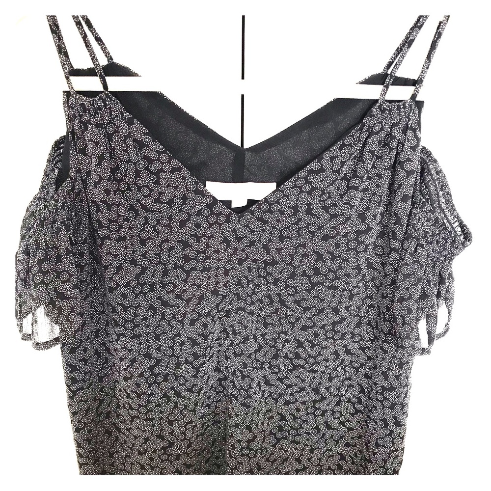 Ann Taylor loft cold shoulder top